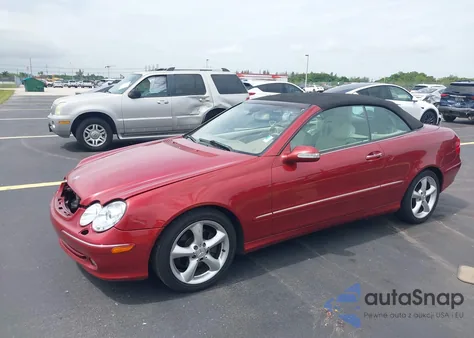 2005 Mercedes-Benz Clk 320 from USA, damaged, VIN WDBTK65G05T040423